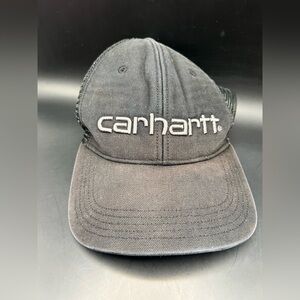 Carhartt Black Cap- Adjustable,‎ Well worn, Broken In, Comfort Fair condition